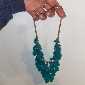 Blue necklace